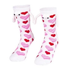 Valentine's Novelty Funny Cozy Soft Socks One Size 1pairs Valentines Style-2
