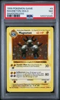 1999 POKEMON BASE SET SHADOWLESS #9 MAGNETON-HOLO PSA 7