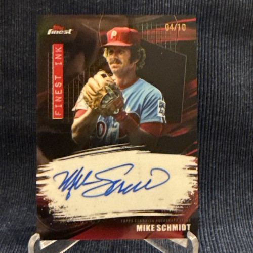 2026 Topps Finest Mike Schmidt Red (RAW)