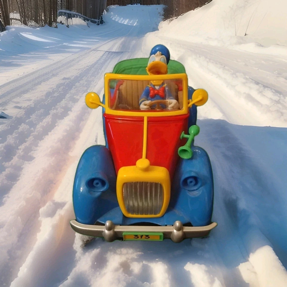 313 Paperino, scala 1/18, codice 2601, Disney /Cartoon Collection/ Bburago - Immagine 2 di 4