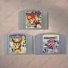Mario Party 1, 2, and 3 Nintendo 64 Game Cartridges (Pre-Owned, Tested)