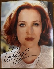Gillian Anderson Signed Autographed Signature 8x10 Matte Photograph COA