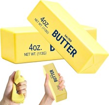 Yellow 2PCS Slow Rising Stress Relief Squishy Fun Stress Balls