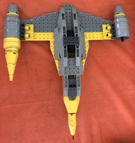 LEGO Star Wars Naboo Starfighter 75092 Incomplete Set For Parts Used