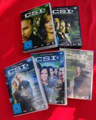 CSI: Crime Scene Investigation -Komplette Staffeln (3/4/5/7/9) [jeweils 6 DVDs]