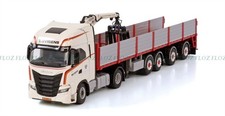 1:50 for WSI for IVECO S-WAY AS HIGH 4X2 BRICK TRAILER - 4 AXLE for SEVRIENS