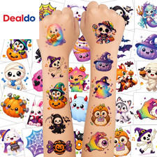 Halloween Tattoos for Kids Halloween Party Favors Bulk Goodie Bag Stuffers