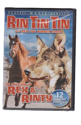 Rin Tin Tin - Adventures Rex & Rinty (DVD, 1935) Brand New, Factory Sealed