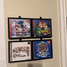 Jewel CD Case Wall Display Frame PS1 Dreamcast PC Music Cases