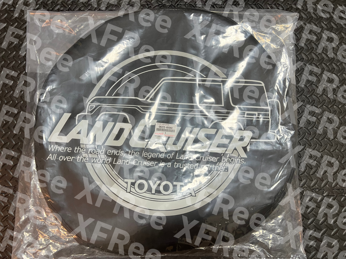 Toyota Genuine Land Cruiser 70 GDJ76W Spare Tire Cover Options