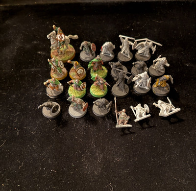 LOTR Games Workshop Rohan Warriors Project Lot Plastic GW Hobbit