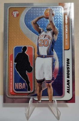 2001-02 Topps Pristine Oversized Relics #BLAH Allan Houston Game Worn Jersey