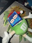 4” Tall M&M  Ceramic Yellow Candy Bowl w/ Red & Blue M&M ‘s+ 2 Plush Dolls — photo 9