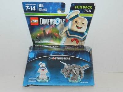 Lego Dimensions Ghostbusters Stay Puft & Terror Dog Fun Pack 71233 NEW Sealed!