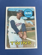 1969 Topps #600 TONY OLIVA NM+ Centered HOF Minnesota Twins
