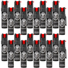 20 Bulk Pack Police Magnum Pepper Spray .75oz POCKET CLIP Self Defense Security