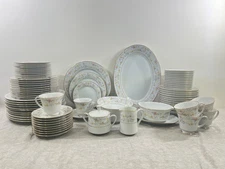 NORITAKE Delevan Contemporary Discontinued Scri Lanka Fine China Dinnerware Set