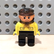 Lego Duplo Figur Mann Lokführer Eisenbahn Intelli - Lok