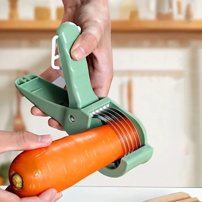 1Pc Kitchen Fruit Slicer Multifunctional Fruit and Vegetable Slicer Fruit Slicer