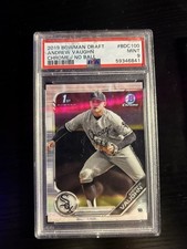 2019 Bowman Draft - Chrome Andrew Vaughn #BDC-100  No Baseball Visible (RC)