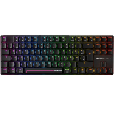 Cherry XTRFY MX 8.2 Pro TMR Schwarz Gaming Tastatur, kabellos, TKL, Hot-Swap,...