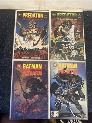 DC/DARK HORSE: BATMAN VS PREDATOR #1-3, Dark Horse 1-2