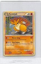 SANDSLASH 29/123 - NON-HOLO RARE - HeartGold Soulsilver - Pokemon CARD - NM/LP