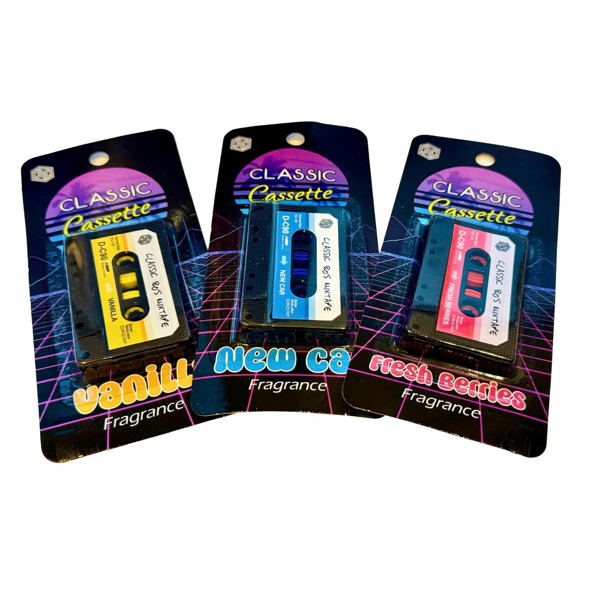 Retro Cassette Car Air Freshener 3 Pack- 90s Nostalgia | eBay