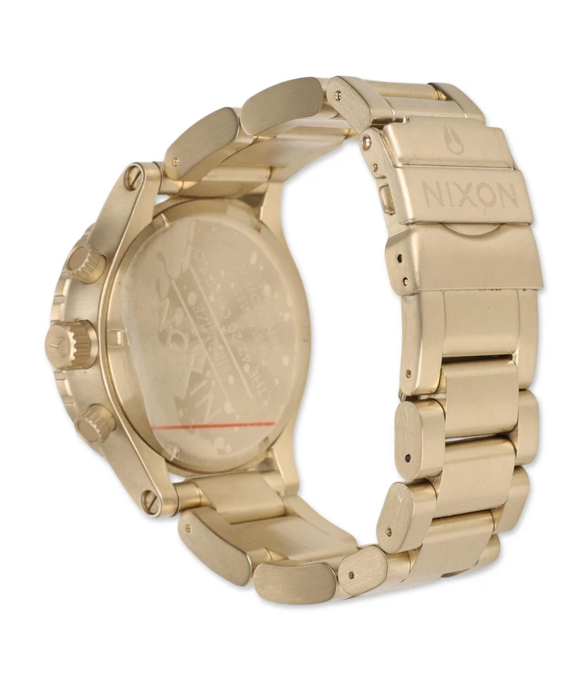Reloj Hombre Nixon 302559 A0371219 Lefty 42-20 Cronógrafo Tono Dorado Foto 2 de 2