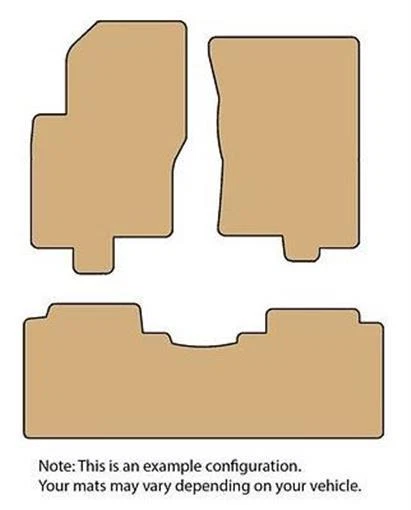 Juego de alfombrillas de alfombra Lloyd ULTIMAT 3 piezas - 2 filas - elección de color Foto 4 de 4