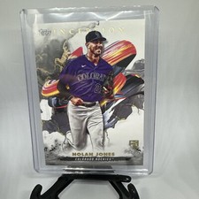 2023 Topps Inception Baseball Base #32 Nolan Jones Rockies RC