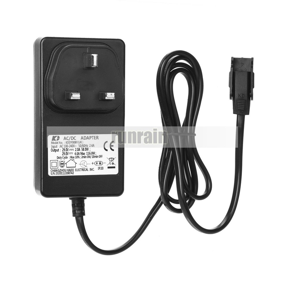 Kaidi AC Adapter KDDY008F 29V 2A for Electric Sofa Power Recliner Lift ...