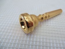 Bach 5C 24K GOLD Satin Engraved "Lord of The Rings" Trumpet Mouthpiece New