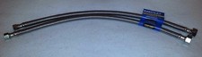 2 PACK Stainless Braided Faucet Sink Supply Line 3/8" Compression X 1/2" X 20"