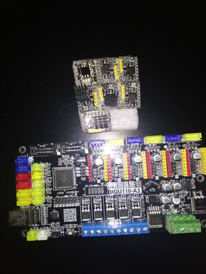 3D Drucker board mit 7x TMC2130 Silence Driver, 3D Printer Upgrade, Protection