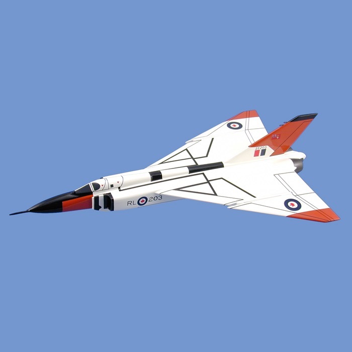 CF-105 Avro Arrow Mk.1 Mahogany Desk Model Hand-carved and hand