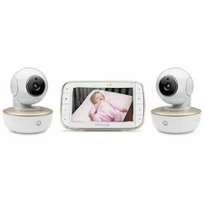 Motorola MBP855CONNECT-2 Portable 5" Video Baby Monitor with 2 Cameras