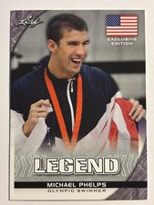 MICHAEL PHELPS 2024 SPECIAL RELEASE #LE-06 USA OLYMPIC TEAM SWIMMING CARD