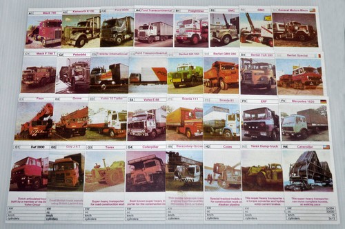 Philippines INTERNATIONAL HEAVY TRANSPORT ACE TRUMP PLAYING CARD GAME Complete - Picture 2 of 6