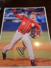 alec hansen signed 8x10 autographed photo oklahoma sooners college baseball ou