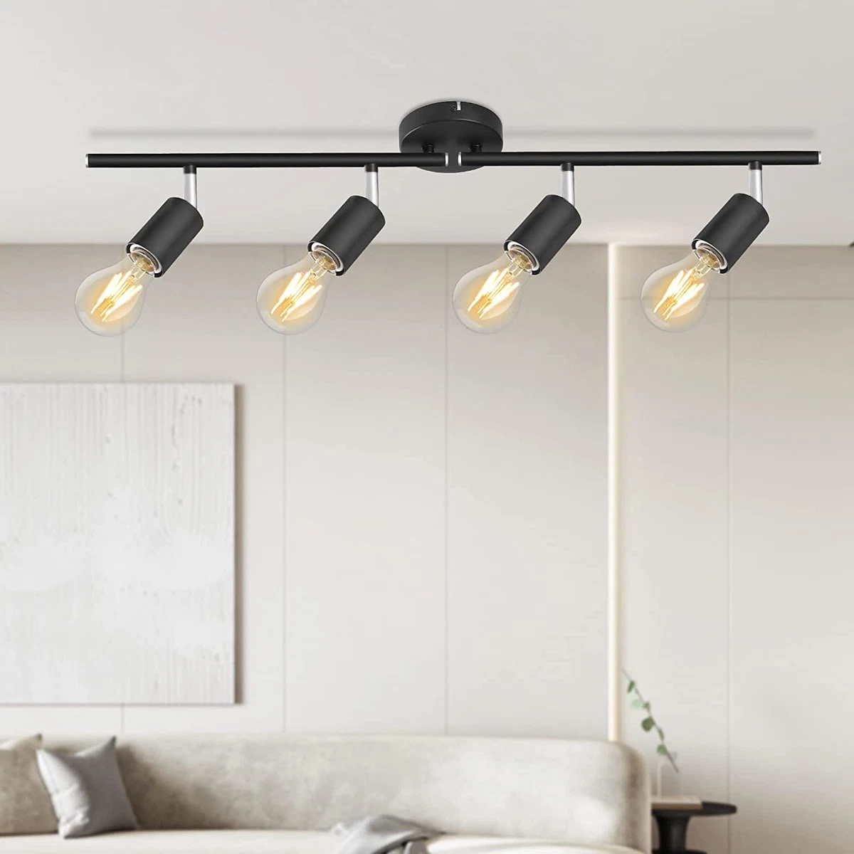 4 light black track lighting deals