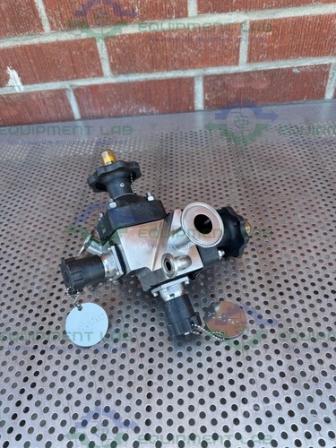 4 ITT Pure Flo Stainless Steel Diaphragm Valve w/ 1/2" - 1" Sanitary Fittings