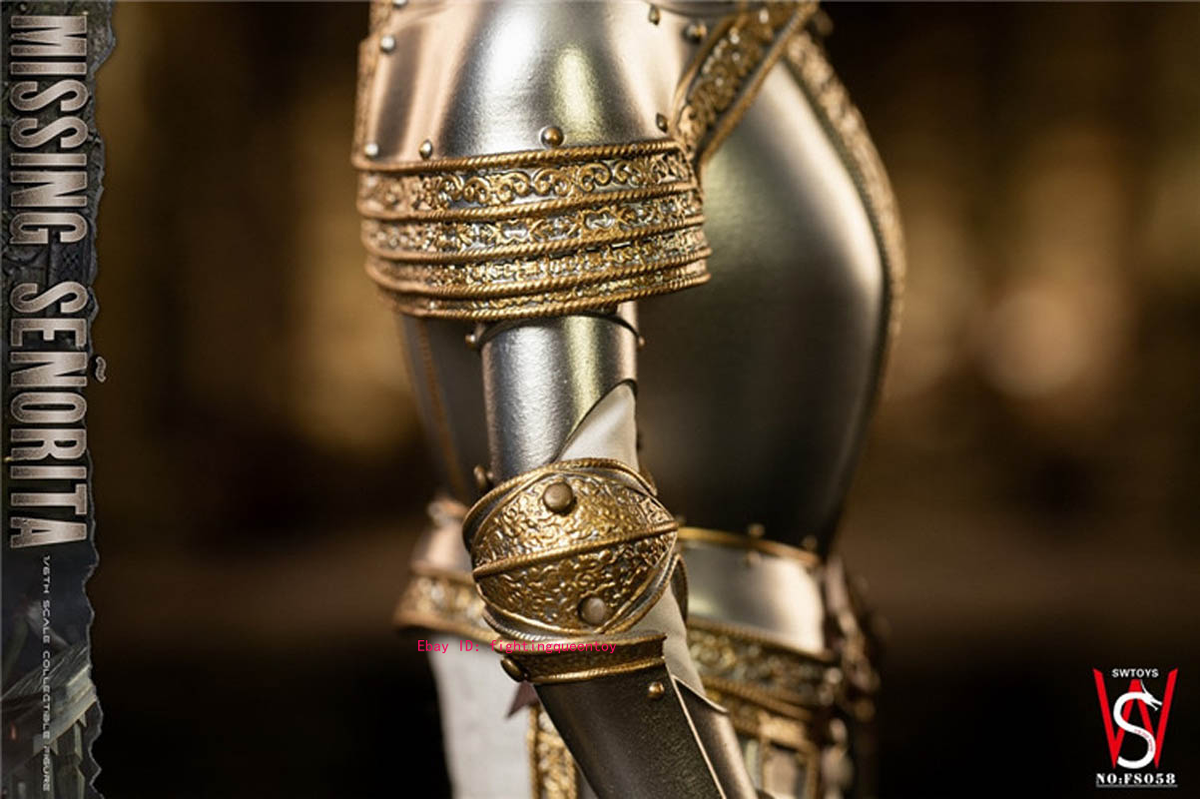 SWTOYS FS058 Ashley Graham Armor Ver. Movable Eyes 1/6 Action