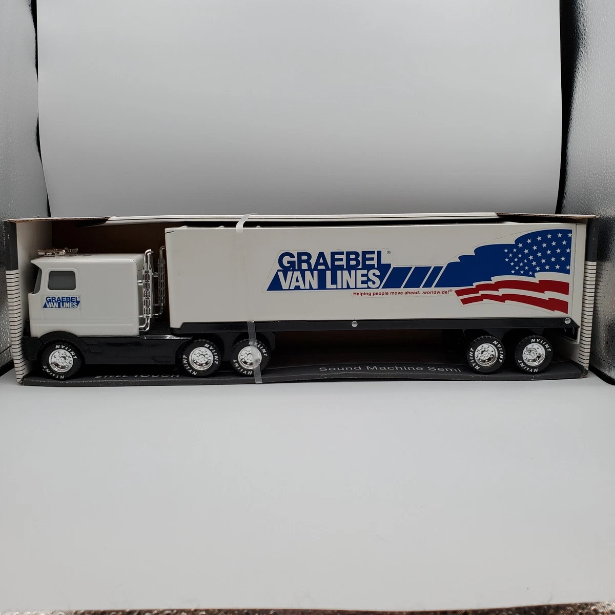 Nylint Sound Machine Semi Truck Graebel Van Lines Steel Tough NEW