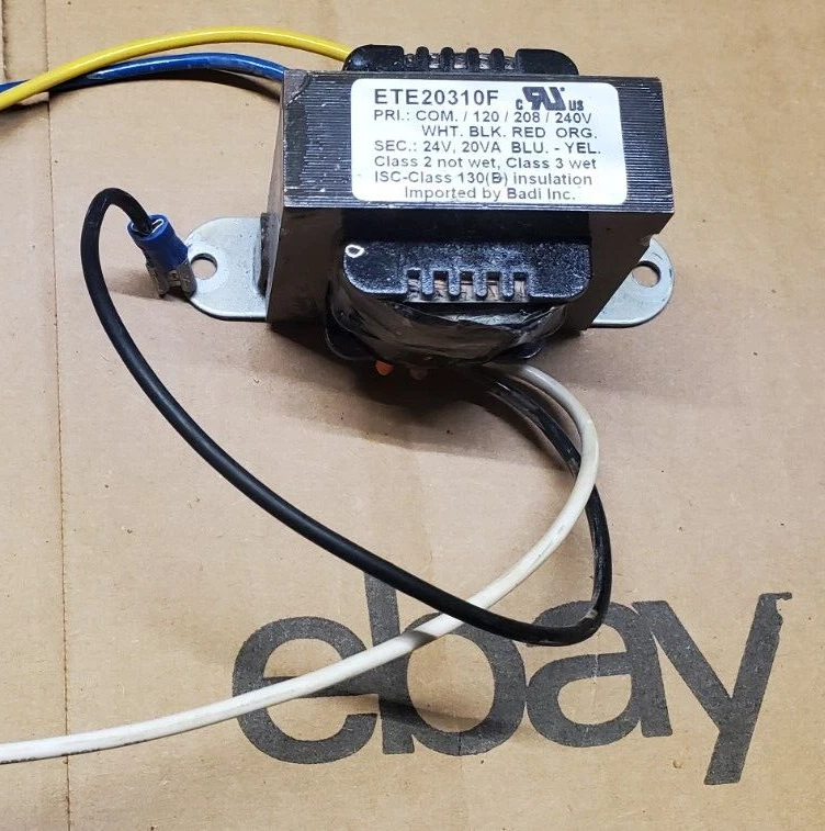 ETE20310F 20VA 120VAC to 24VAC furnace transformer | eBay