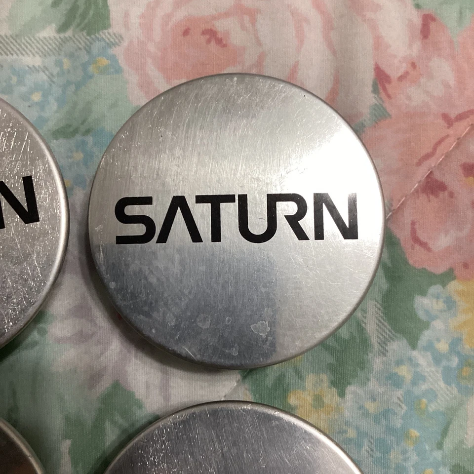 Juego de 4 Tapacubos Centro Saturn L200 L300 OEM 9593169 9594156 9595157 Foto 4 de 4