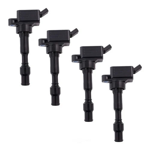 New Engine Spark Ignition Coil Direct Fit Kit Set of 4 For Hyundai Kia - Bild 1 von 4