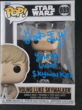 GRANT FEELY signed autograph in person FUNKO POP STAR WARS YOUNG LUKE ACOA 633