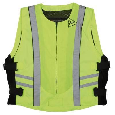 Modeka Basic Mesh Warnweste Leuchtweste neongelb Motorradweste