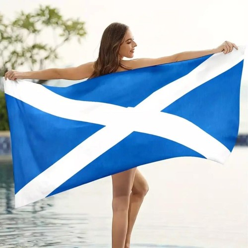 Asciugamano Bandiera Union Jack Galles Modello Scozia Bagno Spiaggia Grande Asciugamano Morbido Regalo - Foto 38 di 42